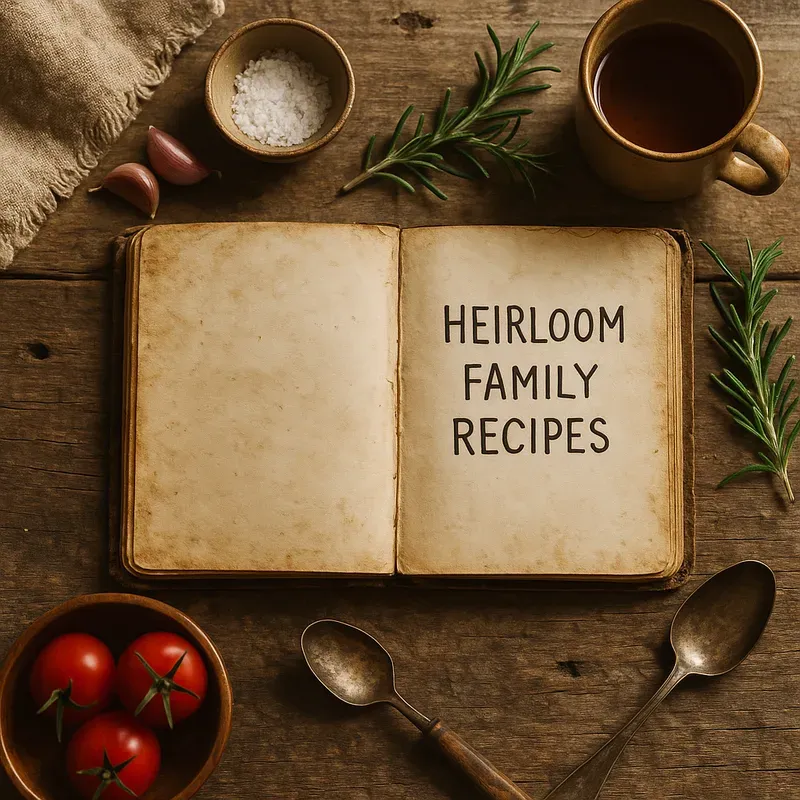 Recipe Notebook Flatlay Generators