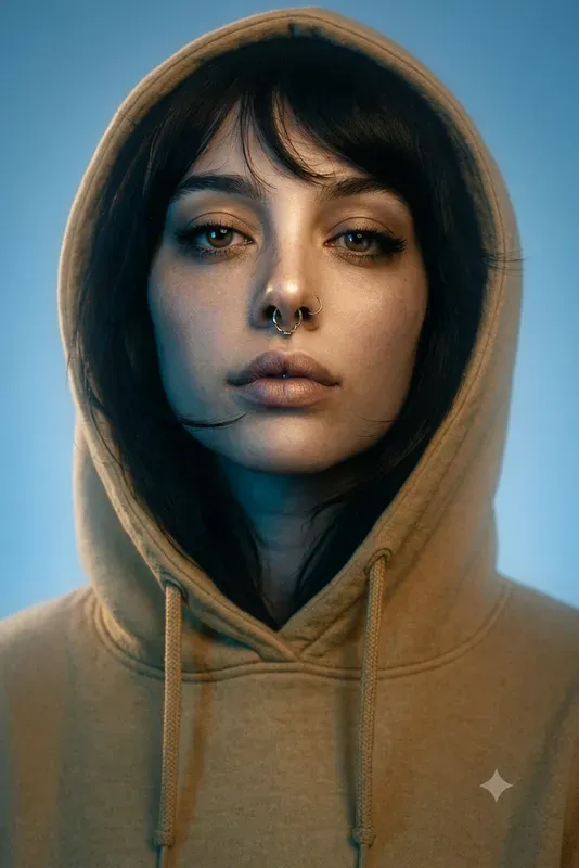 Portrait Neon Studio Lightings