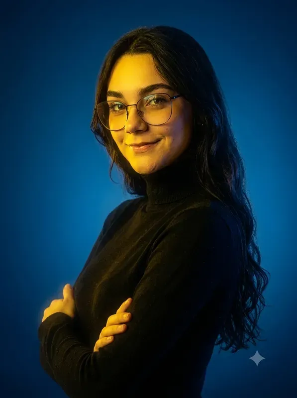 Portrait Neon Studio Lightings