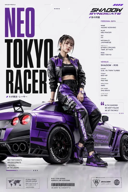 Cinematic Character Supercars