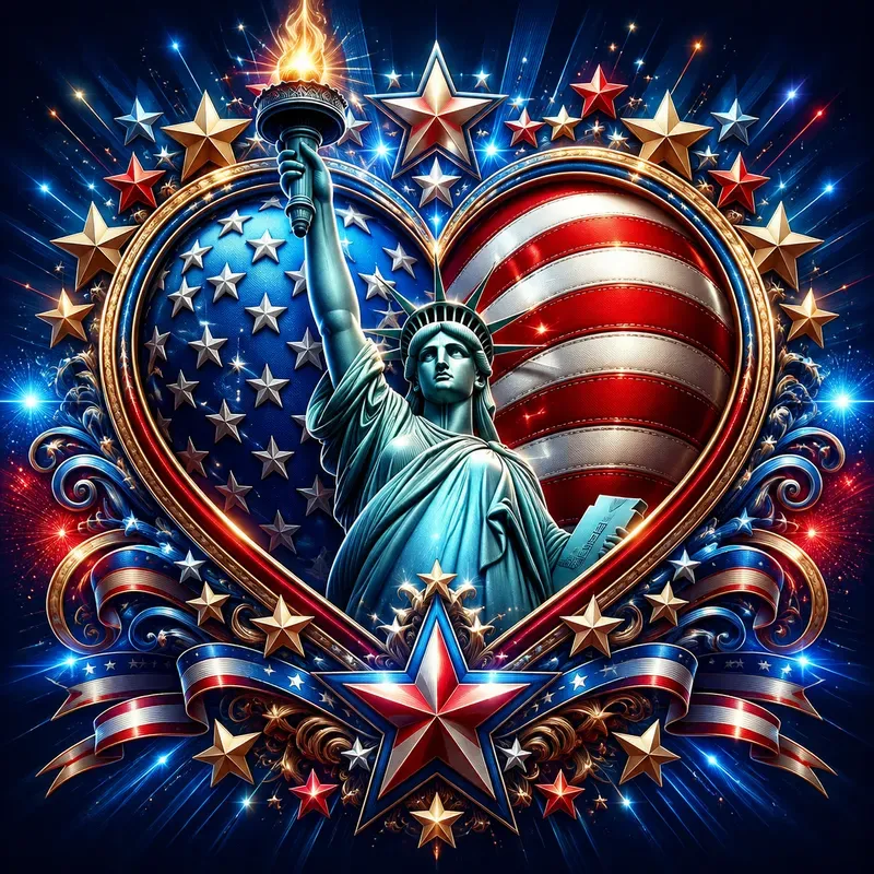 American Spirit Emblem Art