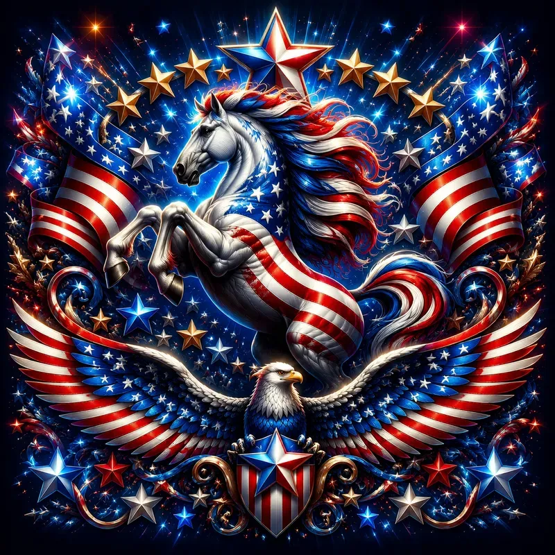 American Spirit Emblem Art