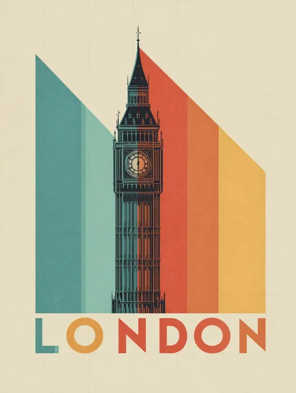 City Color Identity Posters