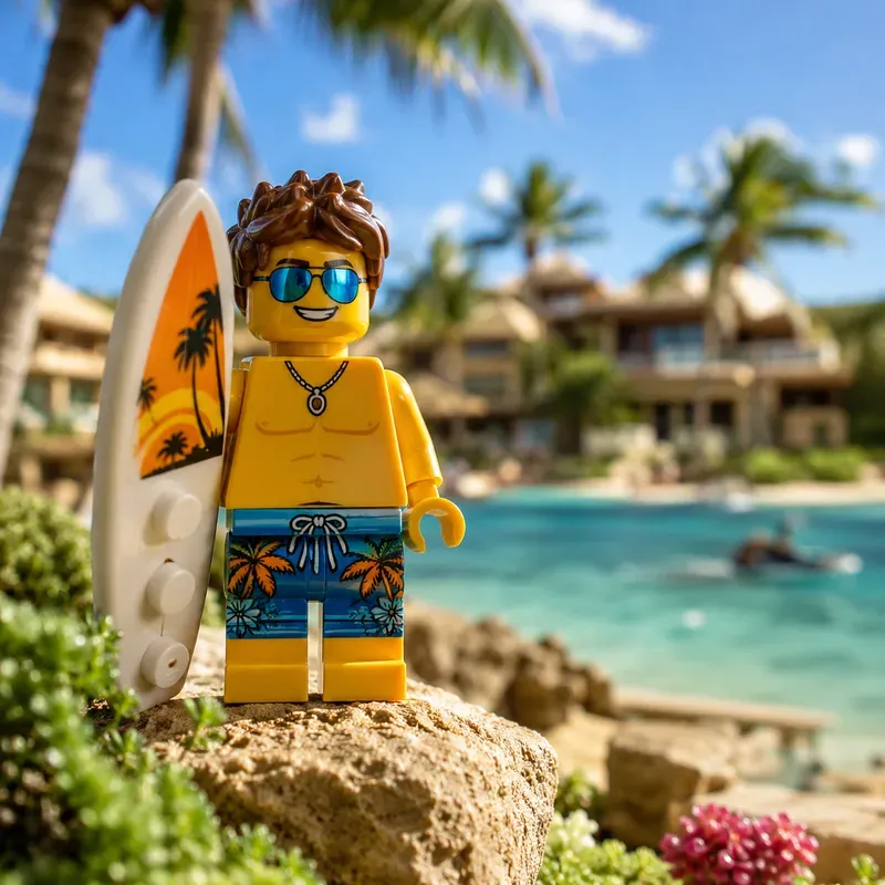 Lego Beach Vacation Explorers