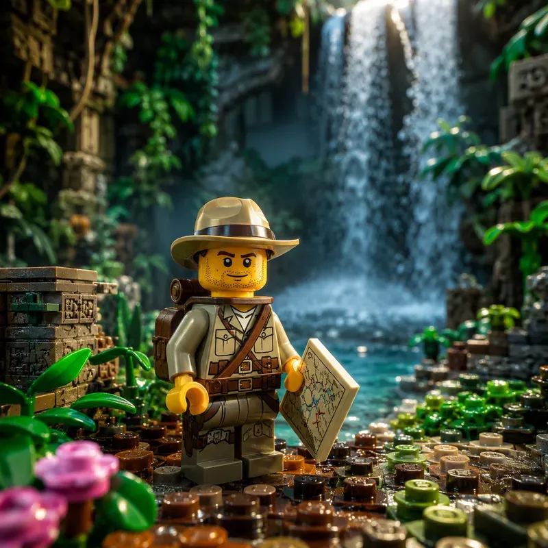 Lego Beach Vacation Explorers