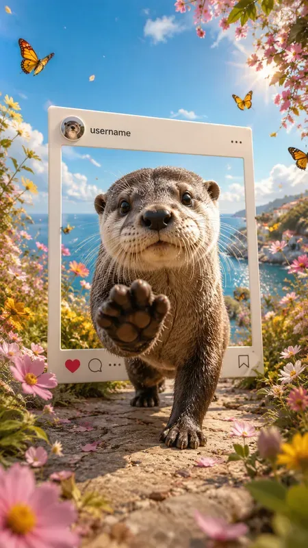 3D Popout Pet Instagram Posters