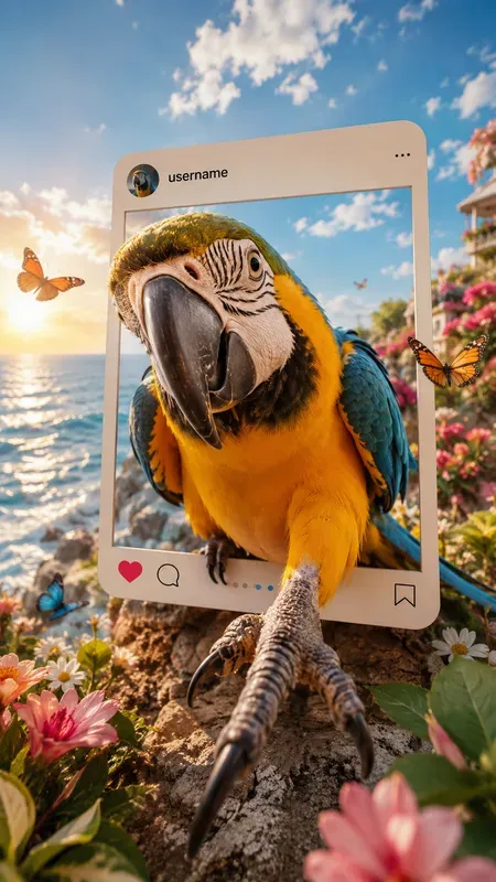 3D Popout Pet Instagram Posters