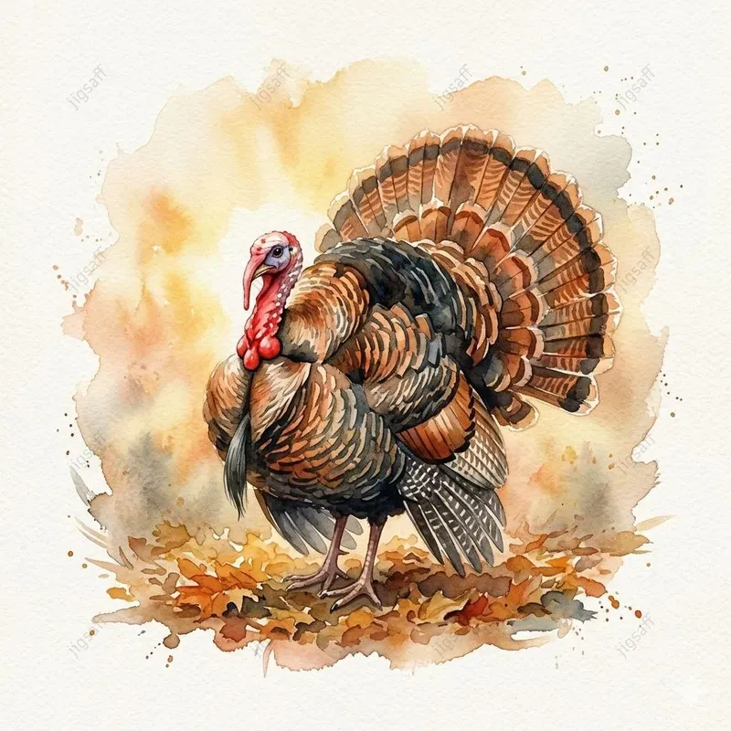 Rustic Morning Watercolor Animals