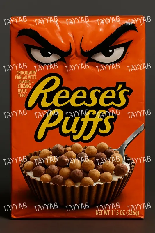 Staring Eyes Cereal Box Designs