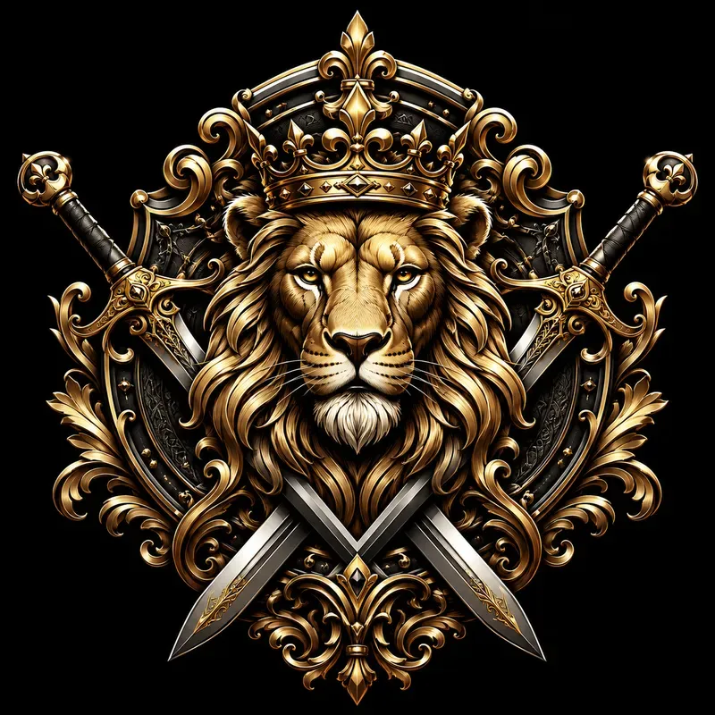 Mystic Dragon Compass Crests