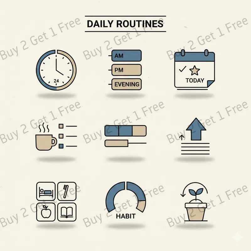 Minimal Planner Icon Clipart