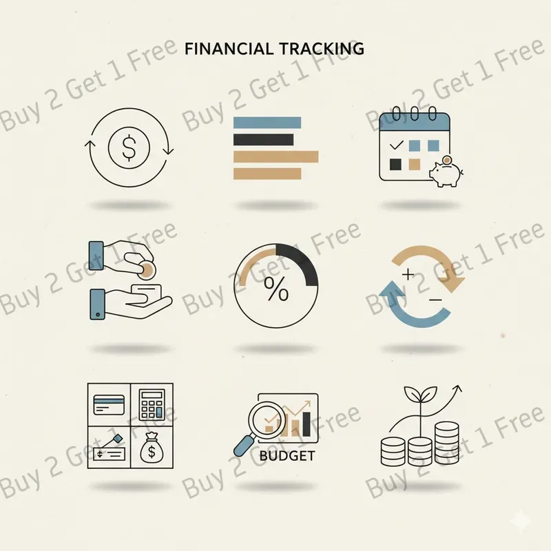 Minimal Planner Icon Clipart