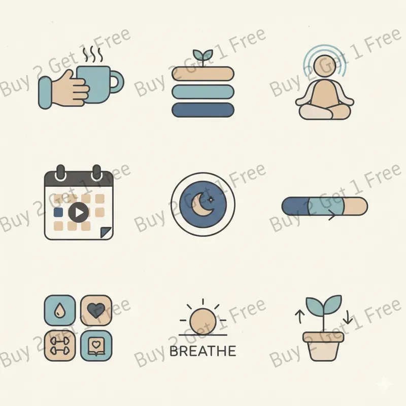 Minimal Planner Icon Clipart