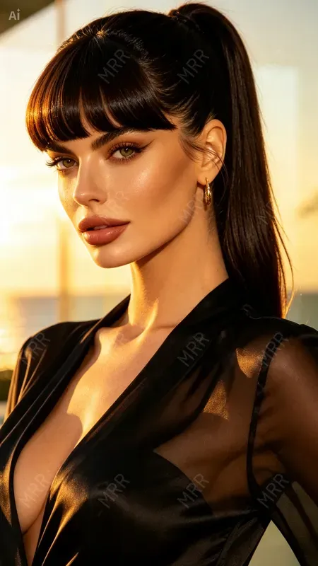 Golden Hour Sheer Fashion Girls