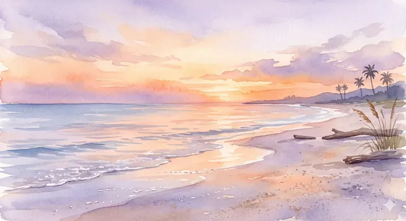 Aesthetic Watercolor Landscapes