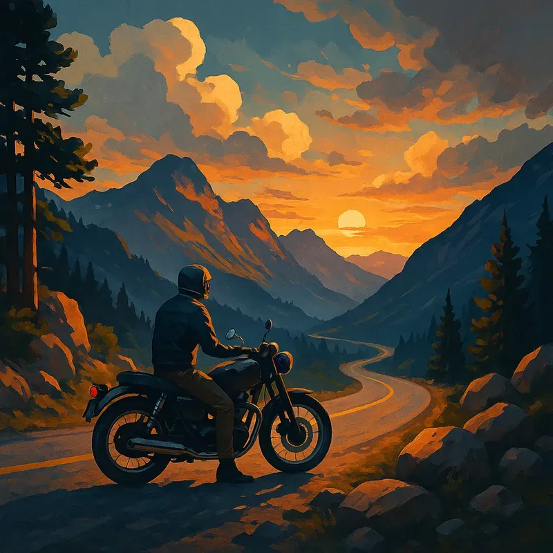 Cinematic Scenery Digital Art