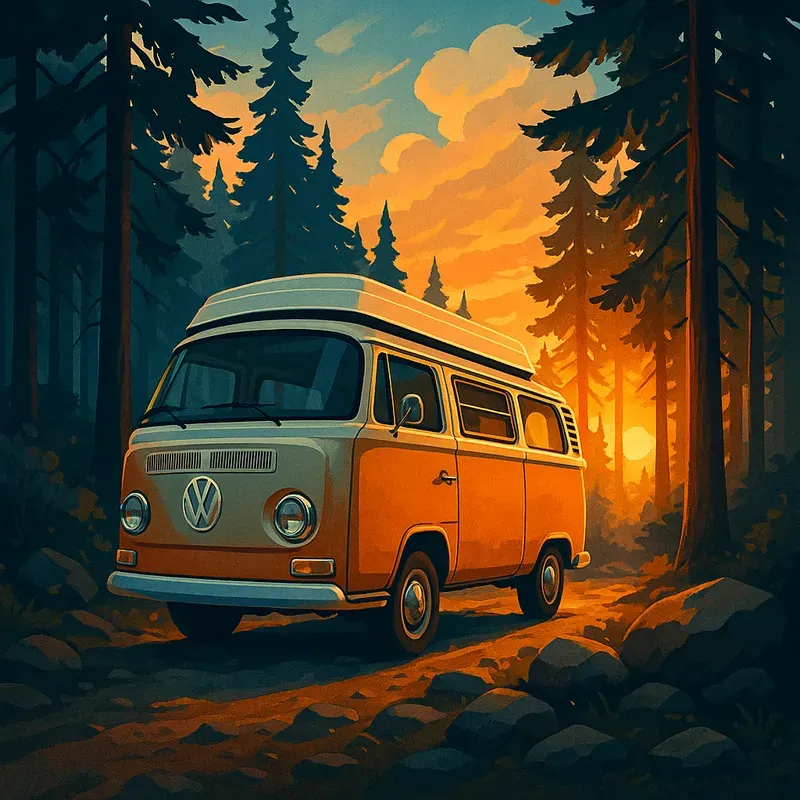 Cinematic Scenery Digital Art