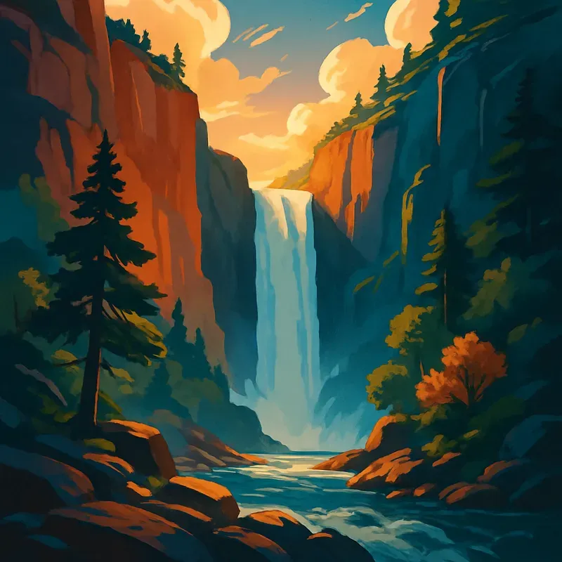 Cinematic Scenery Digital Art