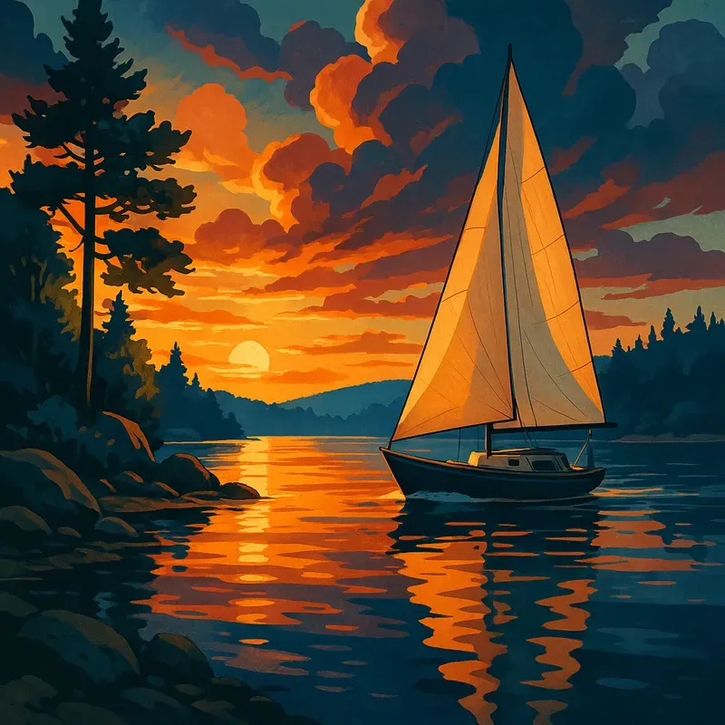 Cinematic Scenery Digital Art
