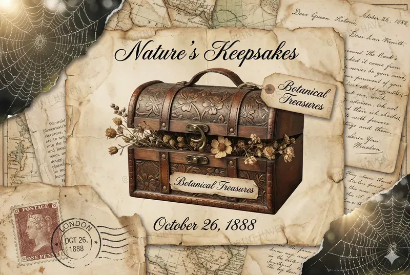 Treasures Of Nature Junk Journal Pages