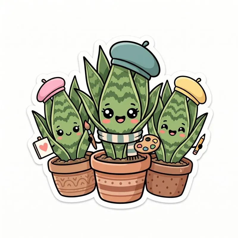 Cozy Plant Parent Sticker Packs