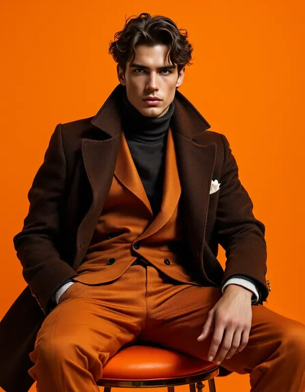 Monochromatic Fashion Model Photos