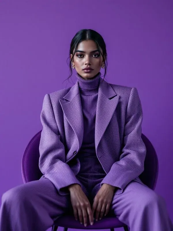 Monochromatic Fashion Model Photos