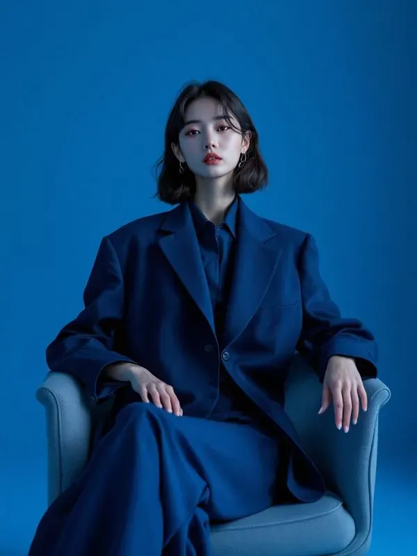 Monochromatic Fashion Model Photos