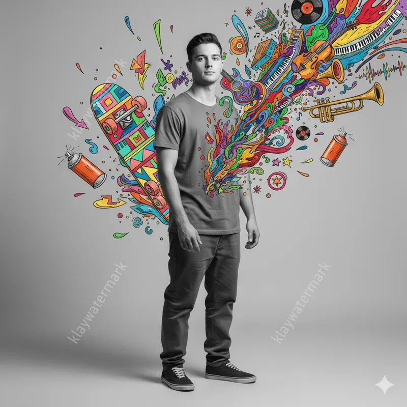 Art Is Colorful Within You