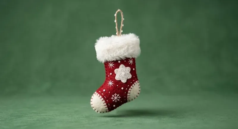 Cozy Felt Christmas Ornaments