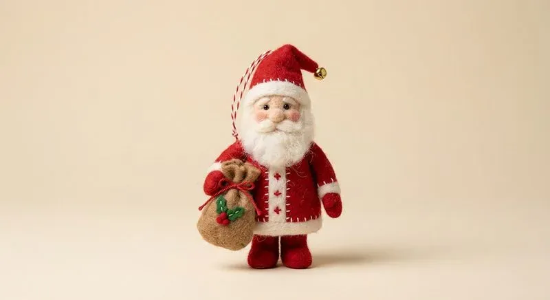 Cozy Felt Christmas Ornaments