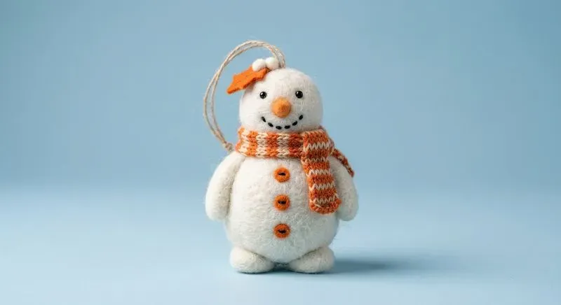 Cozy Felt Christmas Ornaments