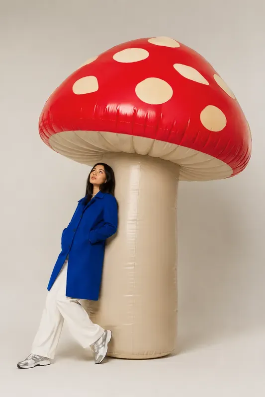 Inflatable Fashion Fantasy Editorials