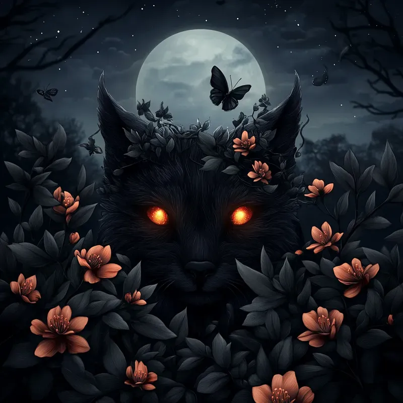 Gothic Dark Romantic Digital Artworks