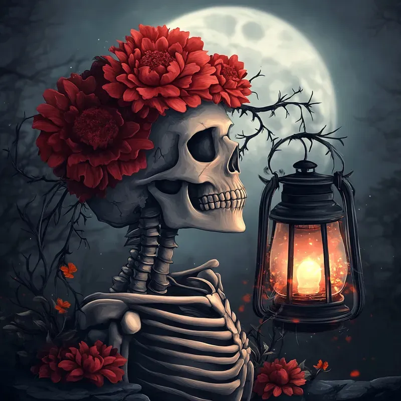 Gothic Dark Romantic Digital Artworks
