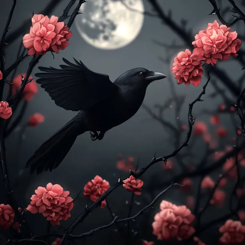 Gothic Dark Romantic Digital Artworks