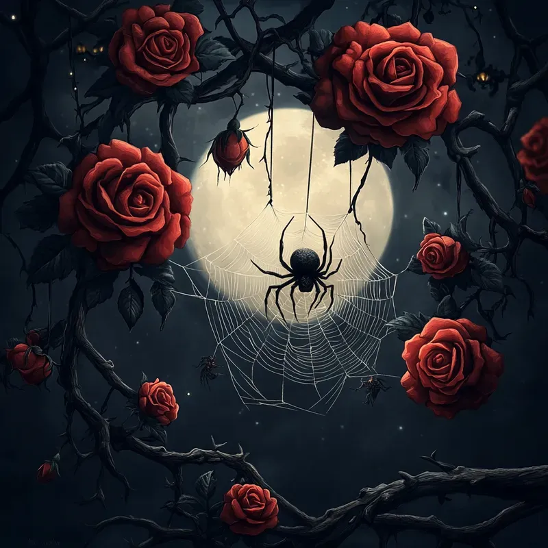 Gothic Dark Romantic Digital Artworks