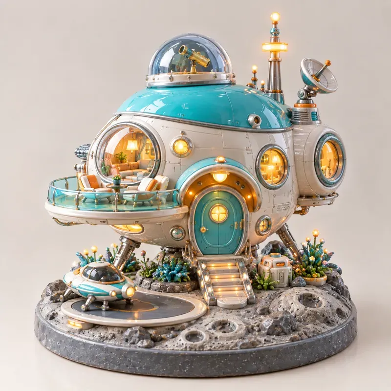 Miniature Dream House Collection Toys