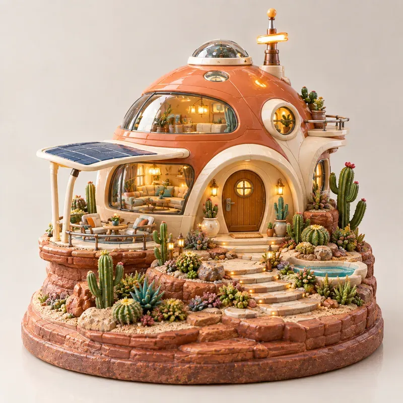 Miniature Dream House Collection Toys