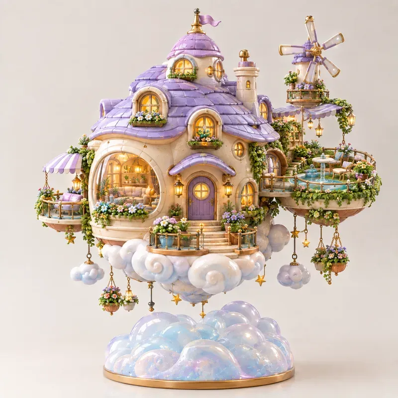 Miniature Dream House Collection Toys