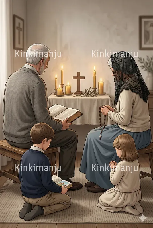 Christian Good Friday Families
