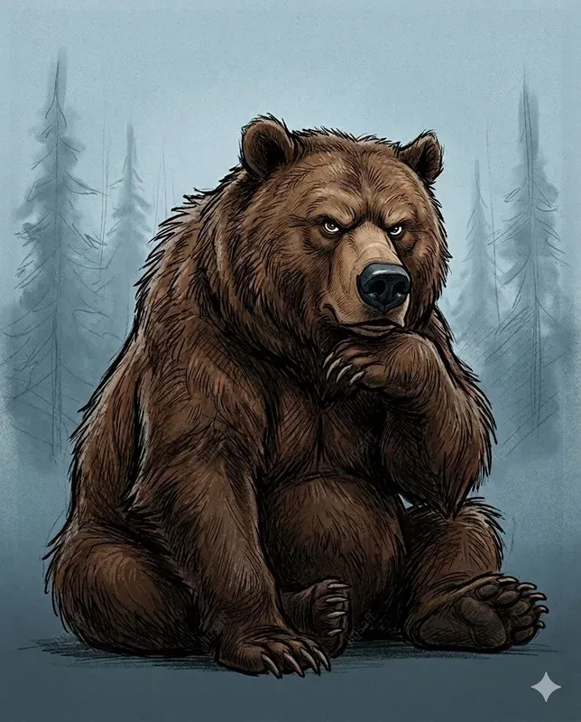Comic Animal Editorial Digital Sketches