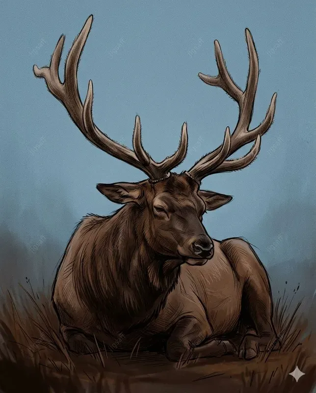 Comic Animal Editorial Digital Sketches