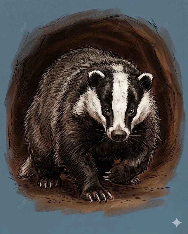 Comic Animal Editorial Digital Sketches