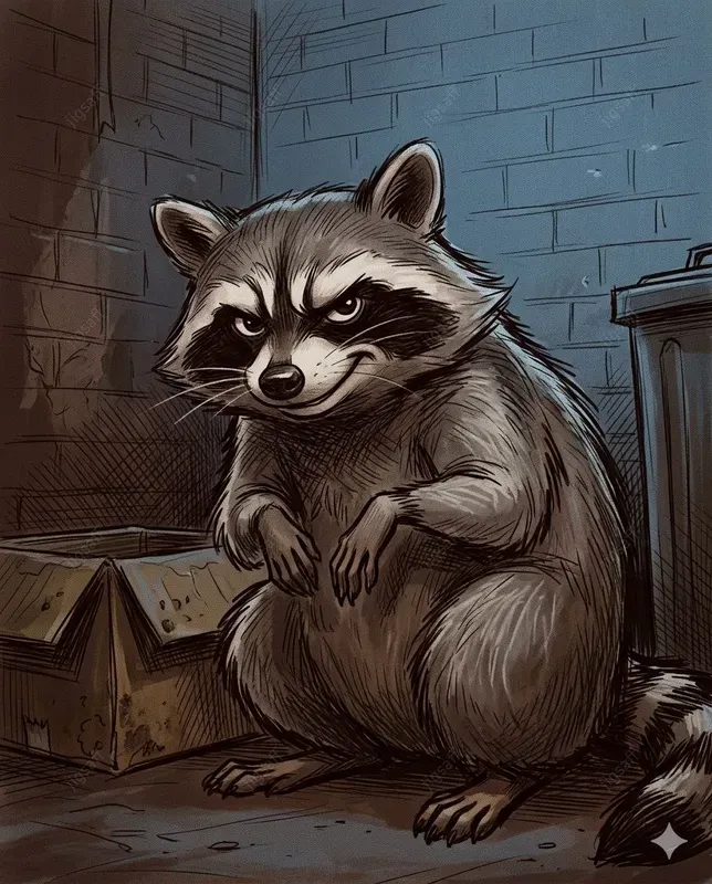 Comic Animal Editorial Digital Sketches