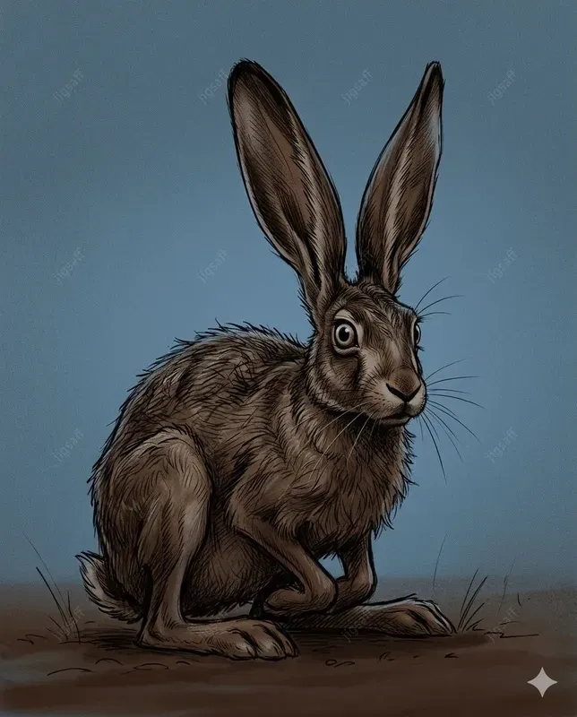 Comic Animal Editorial Digital Sketches