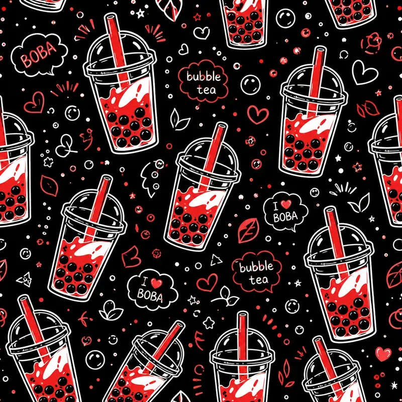 Retro Fast Food Pattern Packs Deluxe