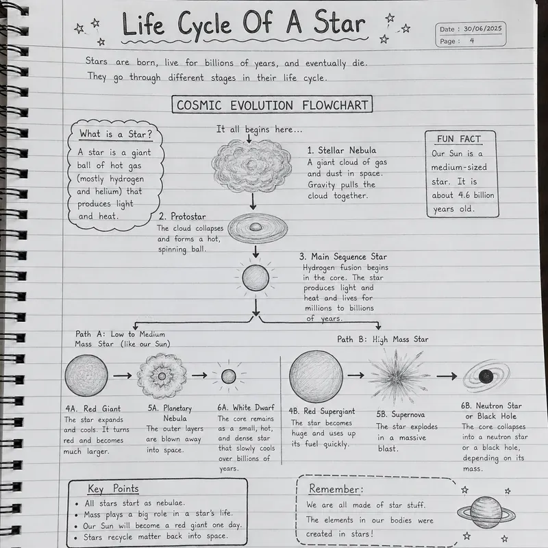 Notebook Infographic Pages