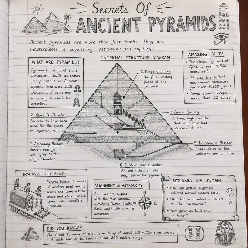 Notebook Infographic Pages