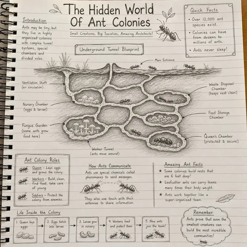 Notebook Infographic Pages